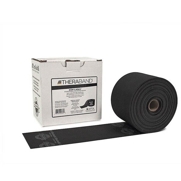 TheraBand Latex-Free 25yd Black